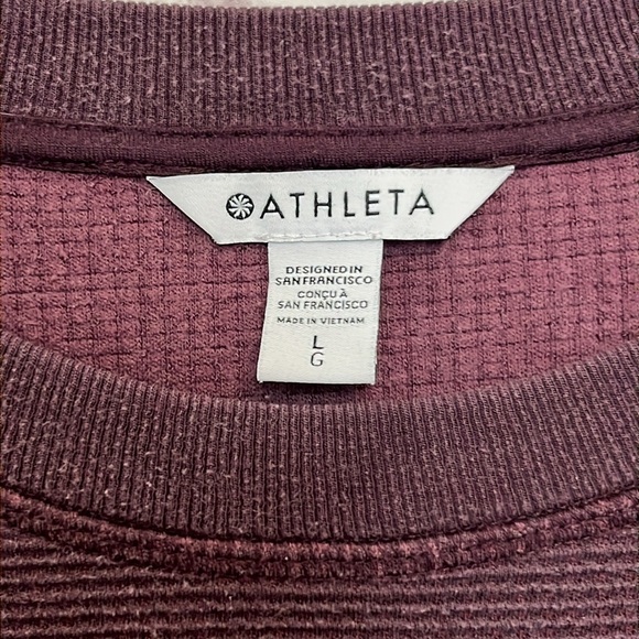 Athleta Coaster Luxe Waffle Sweatshirt - Picture 6 of 11
